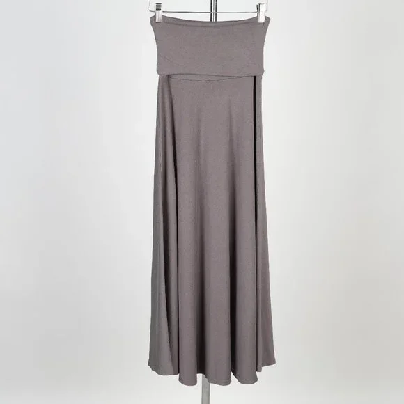 chinese dress ladies Foldover Maxi Skirt main image 0